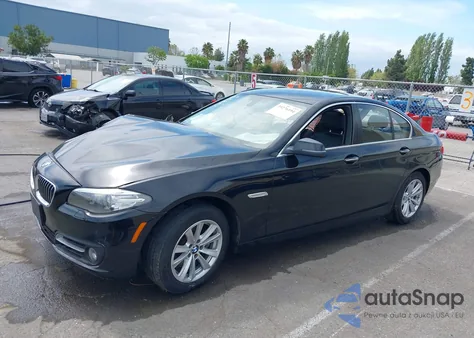 2015 BMW 528I из США, поврежденный, VIN WBA5A5C52FD518164